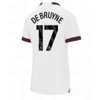 Echipament fotbal Manchester City Kevin De Bruyne #17 Tricou Deplasare 2023-24 pentru femei maneca scurta